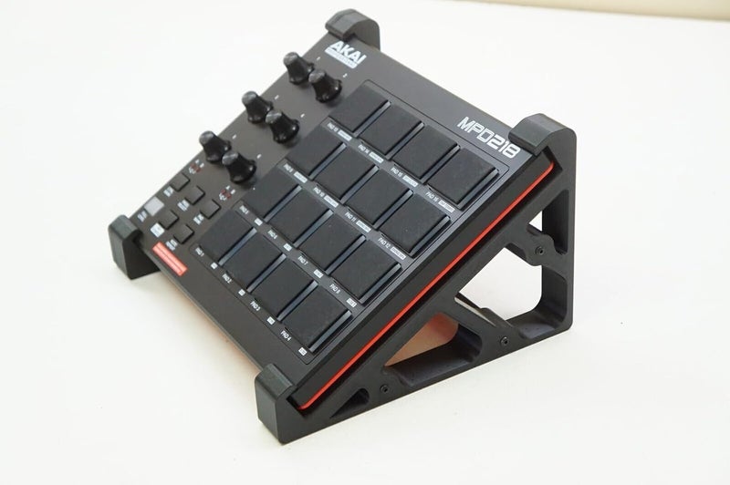 3DEXL Angled Desk Display Stand Holder for Akai Professional MPD218 Pad, 30 Degree Angle - Image 4